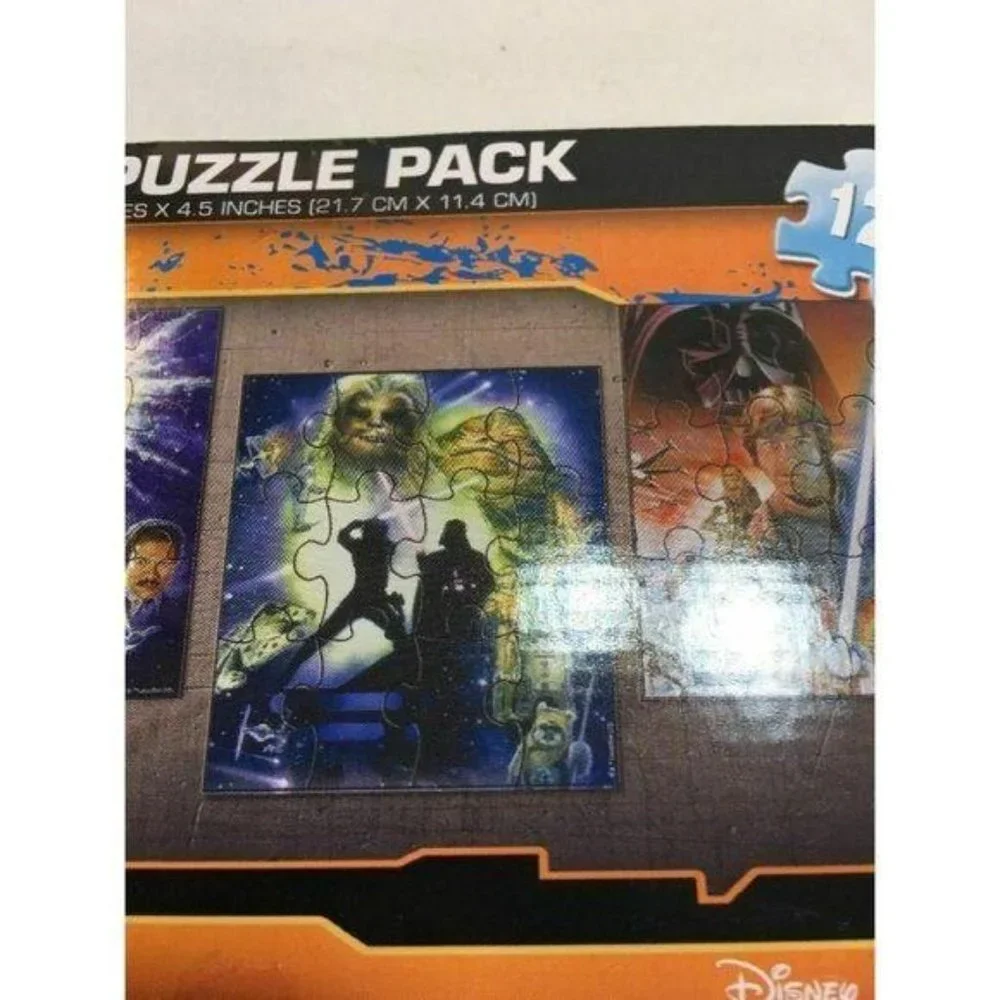 STAR WARS Anakin 12 pc. puzzles Ages 4+(four‎ -12 Puzzle